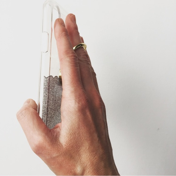 Kate Spade X & XS Scallop Glitter With Kick Stand - Picture 7 of 8